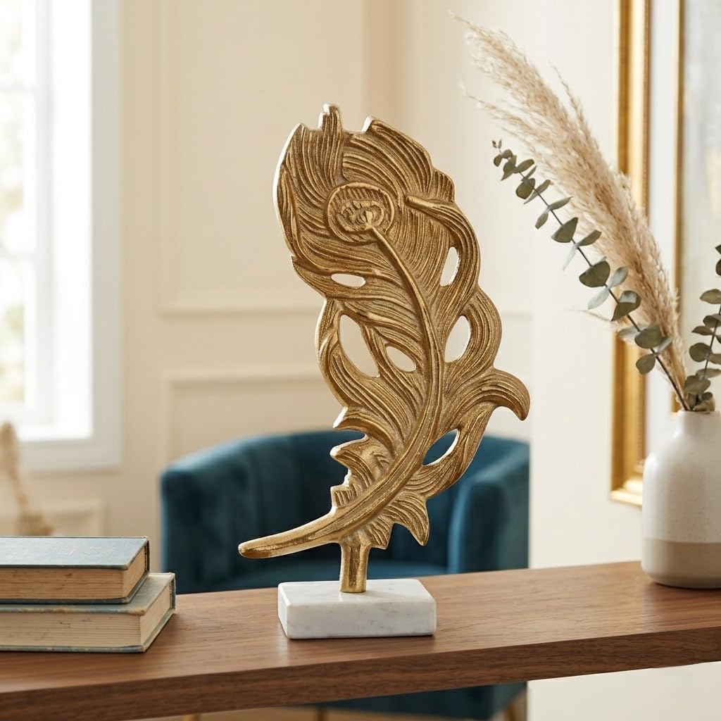 CraftVatika Office Desk Decorative Showpiece Items Table Decoration Items, Home Decor Items for Living Room, Balancing Gadget for Stress Relief & Focus, Perpetual Motion Metal Pole Balancing Man Gift