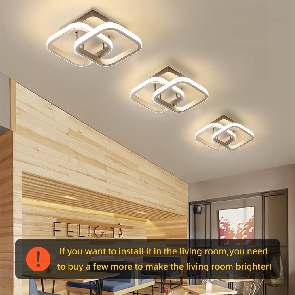 Modern LED Ceiling Pendant Light with Crystal Ball, Spiral Design Chandelier, Dimmable Hanging Lamp for Dining Room, Living Room, Bedroom, Hallway (Gold)